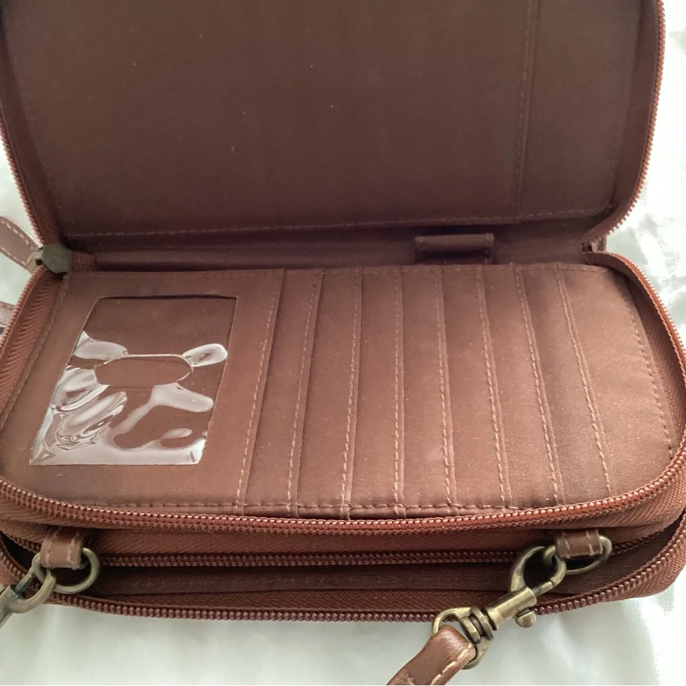 Brown Leather Women’s Crossbody